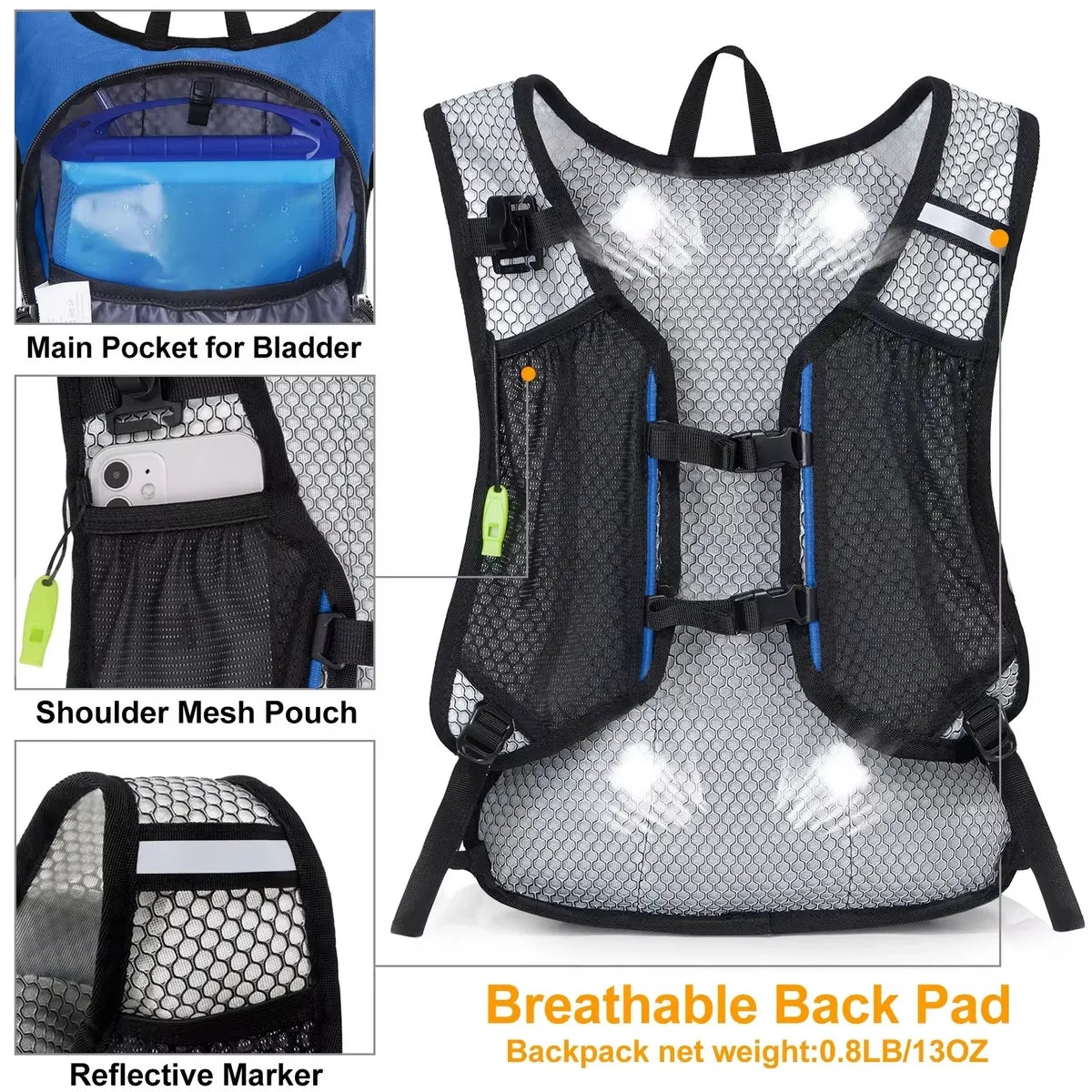 Trail running Hydration Backpack